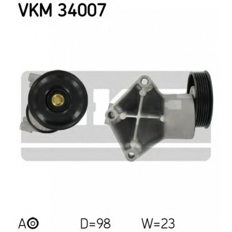 VKM 34007 SKF Натягувач поліклинового ременя